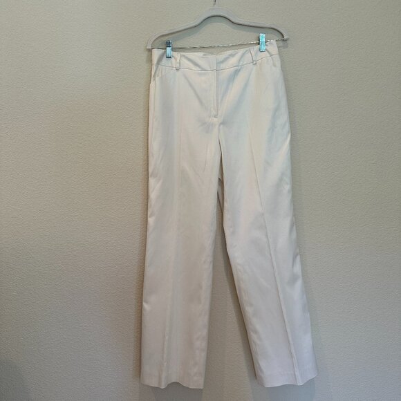 Talbots White Slacks (Lined) - Picture 1 of 4